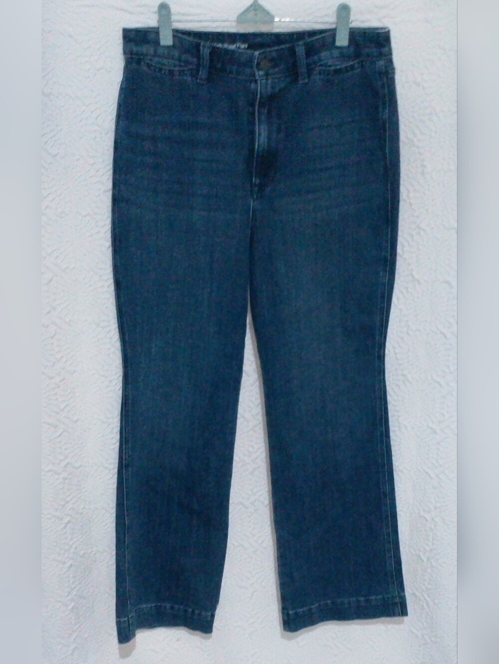 Talbots Flawless High Waist Flare Jeans Blue Denim Women’s Petite Size 12P
